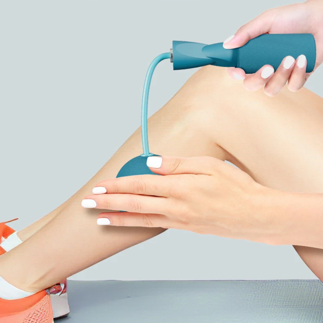 massage avec boule corde a sauter sans fil